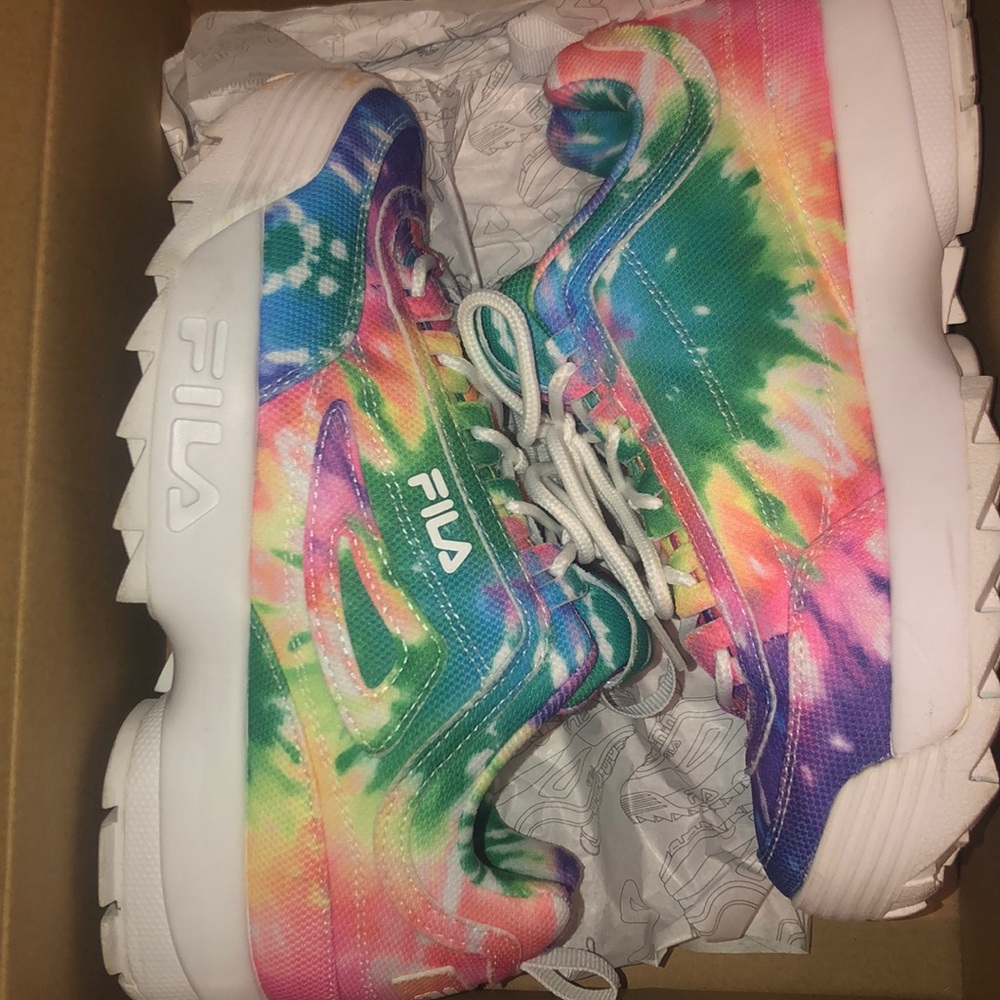Women’s Fila tie dye sneaker
